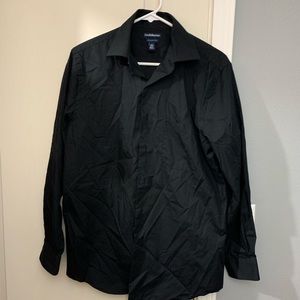 Croft&Barrow Classic fit black shirt